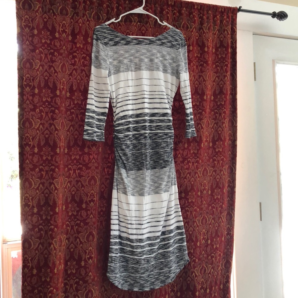 athlete striped dress